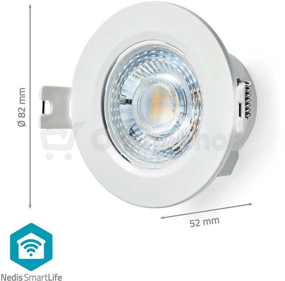 SmartLife Stropní světlo NEDIS WIFILCS10WT