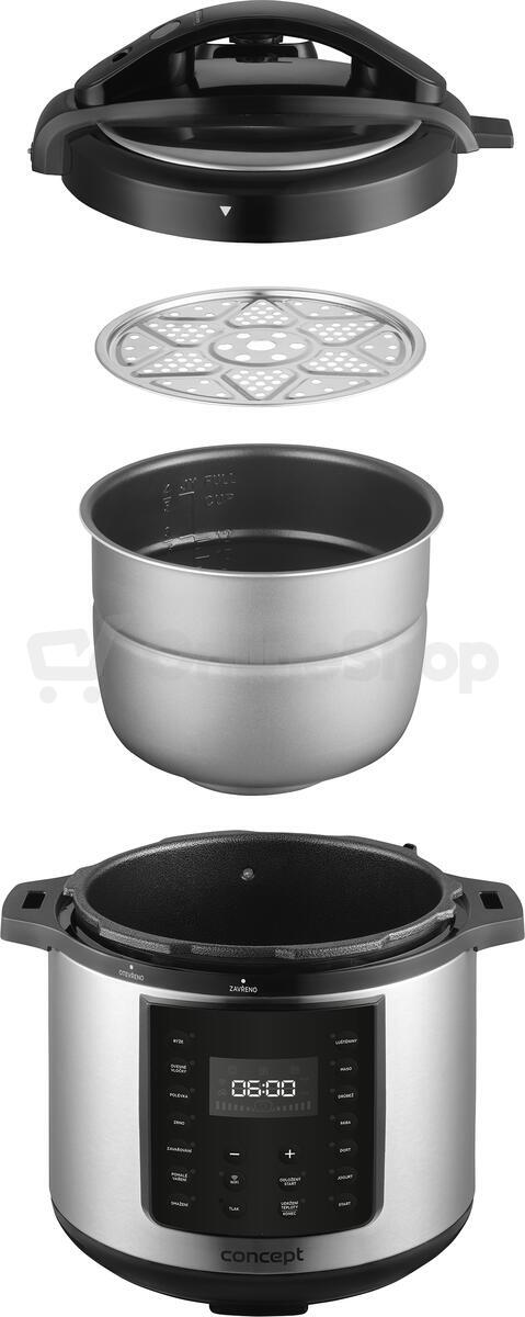Concept Multifunkční tlakový hrnec s WiFi CK8001