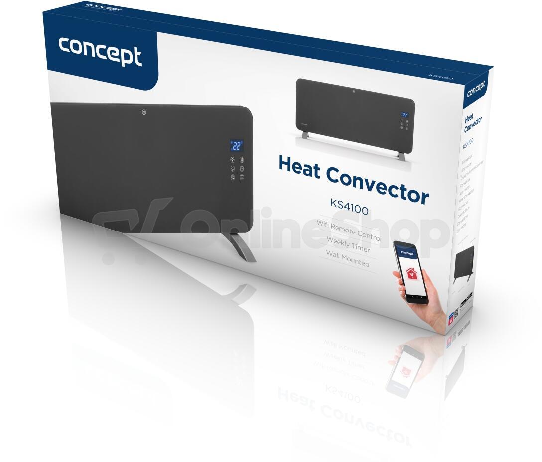 Concept Konvektor skleněný Smart KS4100