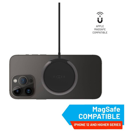 FIXED MagPad spodporou uchycen MagSafe astojnkem, 15W, ern (foto 7)