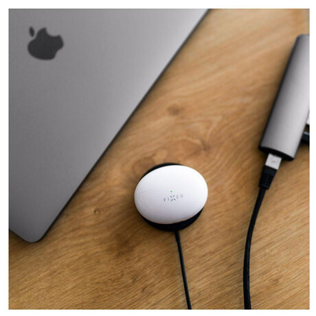 Bezdrtov nabjeka FIXED MagPad s podporou uchycen MagSafe a stojnkem, 15W, ern