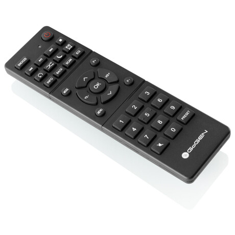 Internetové rádio s DAB+ GoGEN IR 237 BTDAB, hnědá/stříbrná
