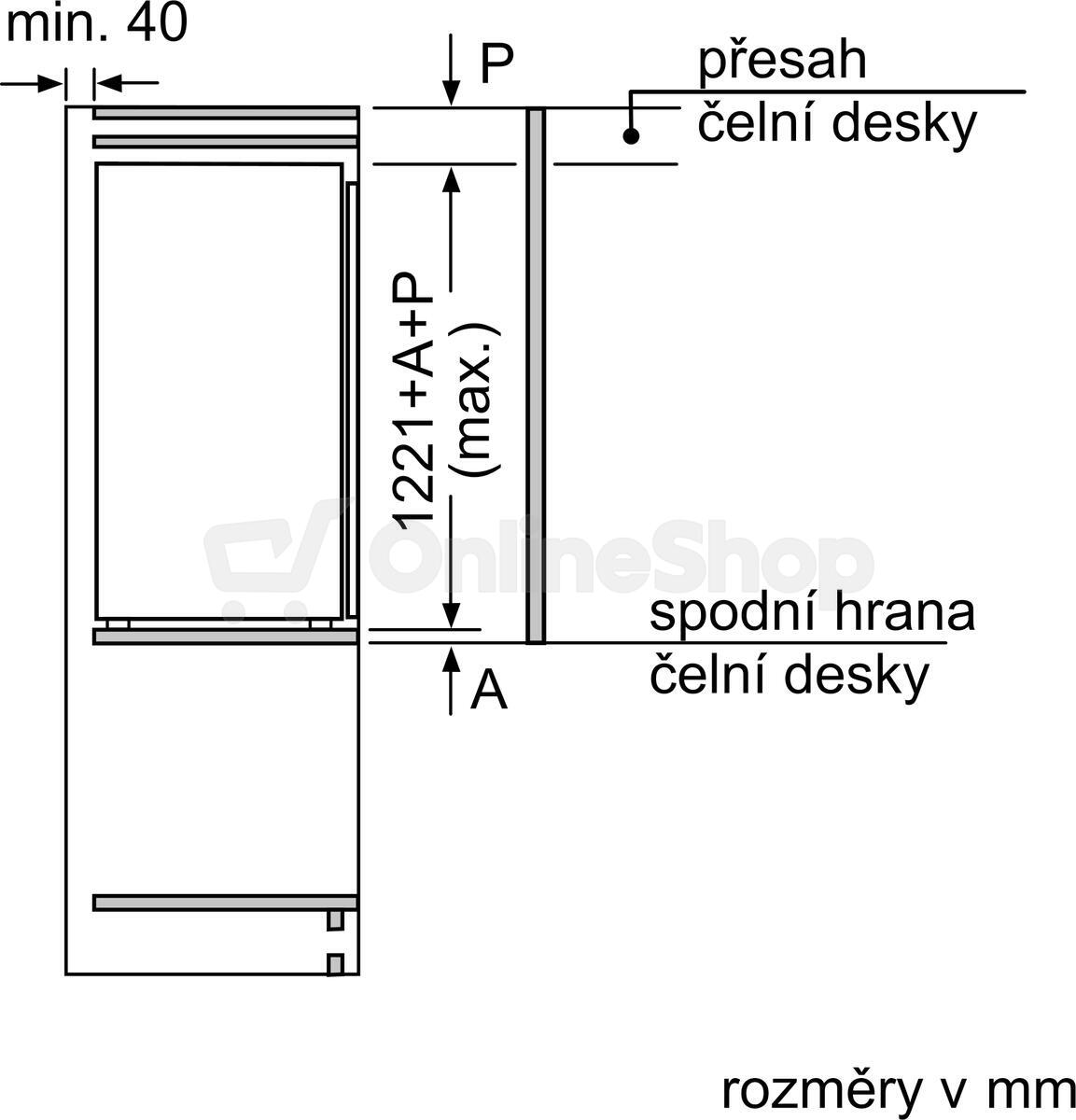 Chladnička Bosch KIL42VFE0