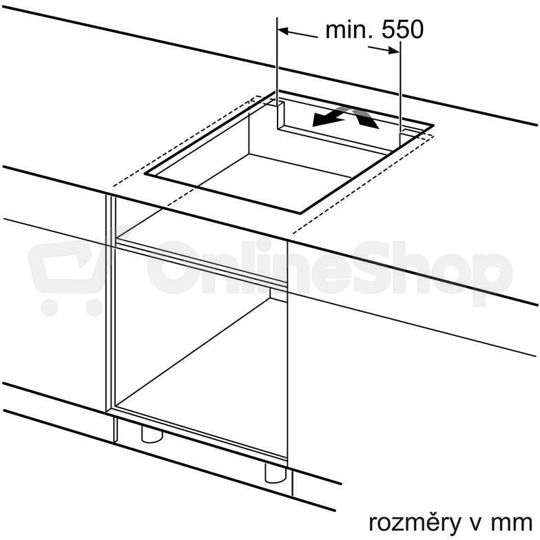 Indukční deska Bosch PIF612BB1E Serie 6