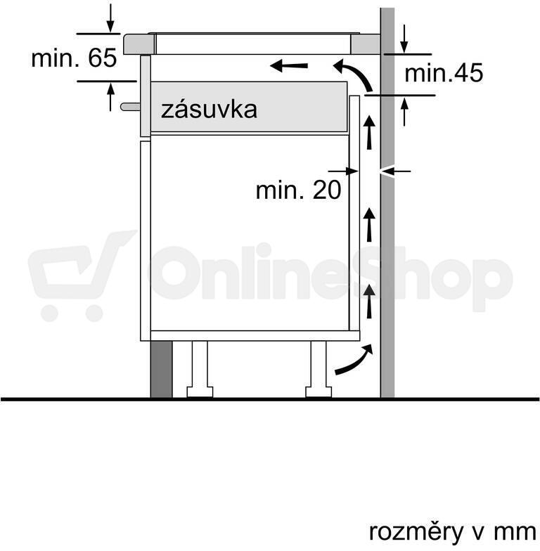 Indukční deska Bosch PIF612BB1E Serie 6