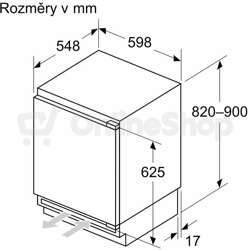 Chladnička Bosch KUL22VFD0