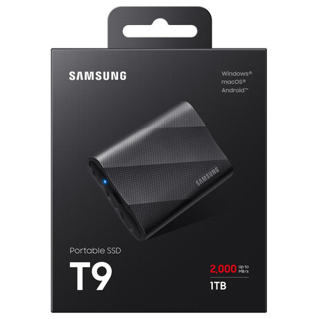 SSD 4TB Samsung extern T9, ern (MU-PG4T0B/EU)