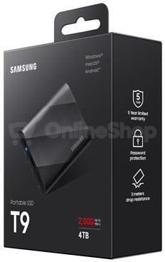 Externí SSD Samsung T9 4TB black