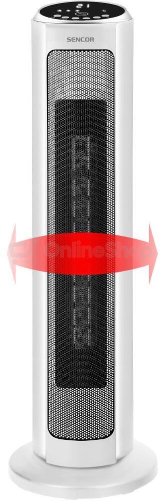 Keramické topidlo Sencor SFH 8994WH