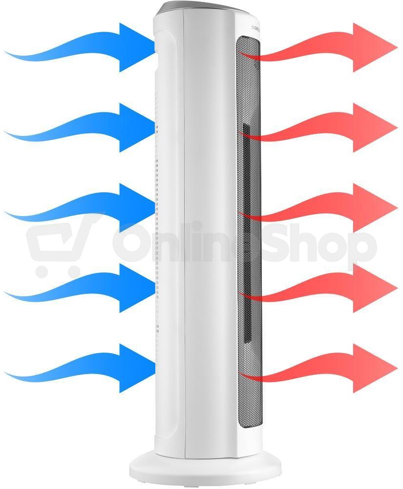 Keramické topidlo Sencor SFH 8994WH