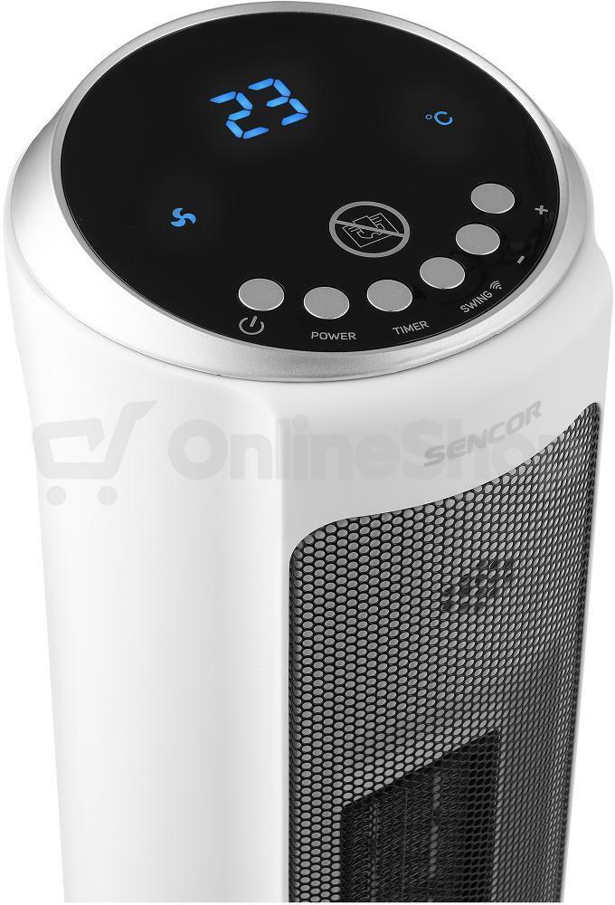 Keramické topidlo Sencor SFH 8994WH