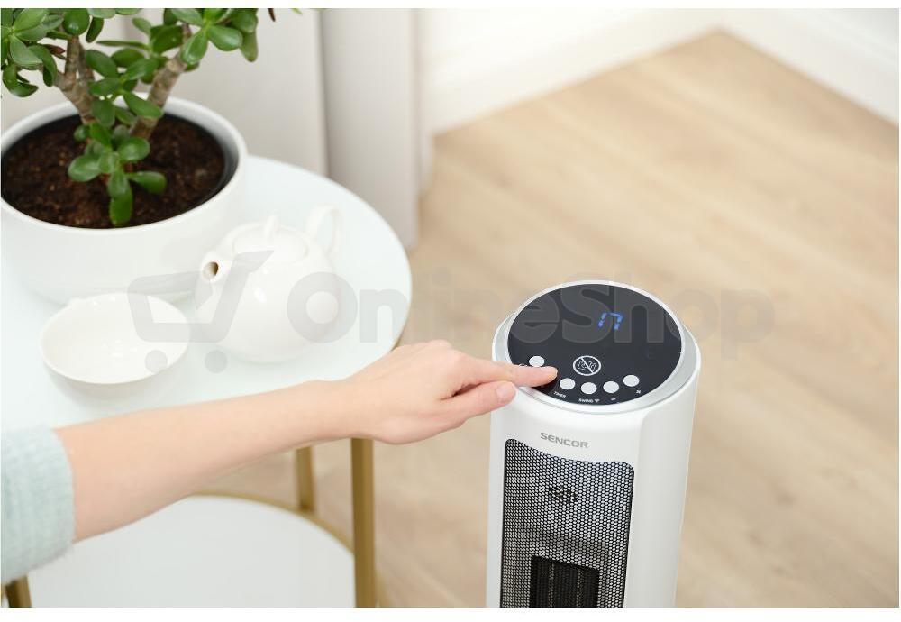 Keramické topidlo Sencor SFH 8994WH