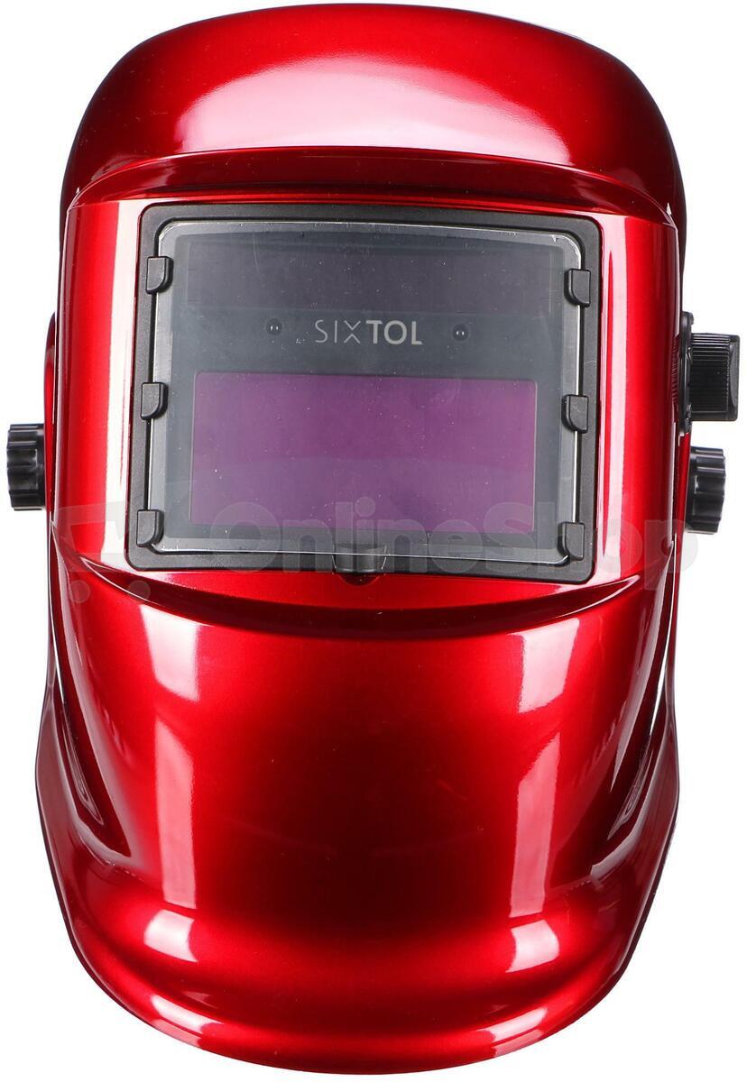 Svářecí kukla samostmívací WELDING MASK 2, červená SIXTOL