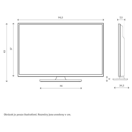 Televize Gogen TVF 43M340 STWEB