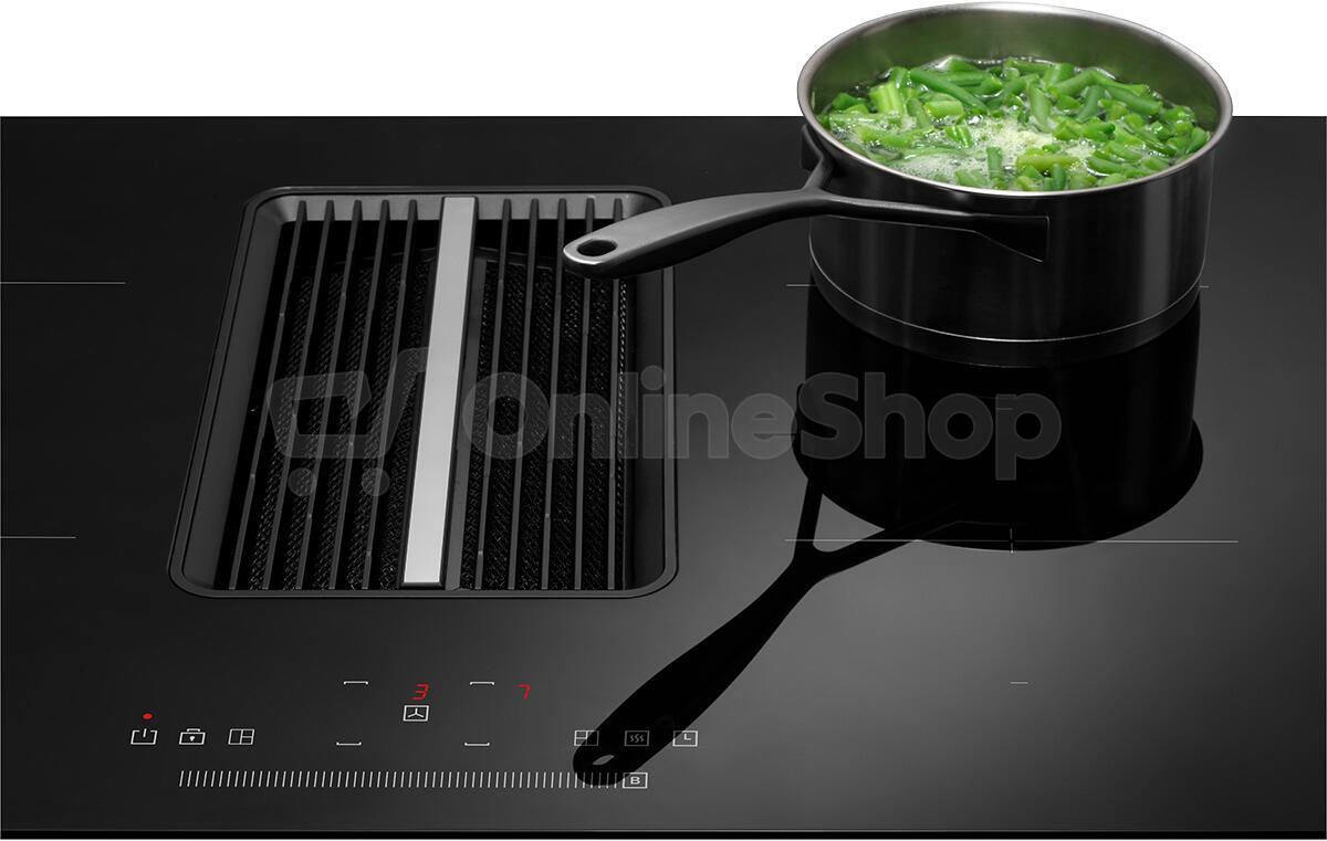 SET Trouba Concept ETV8560bcN BLACK + Indukční deska Concept IDV6083bc