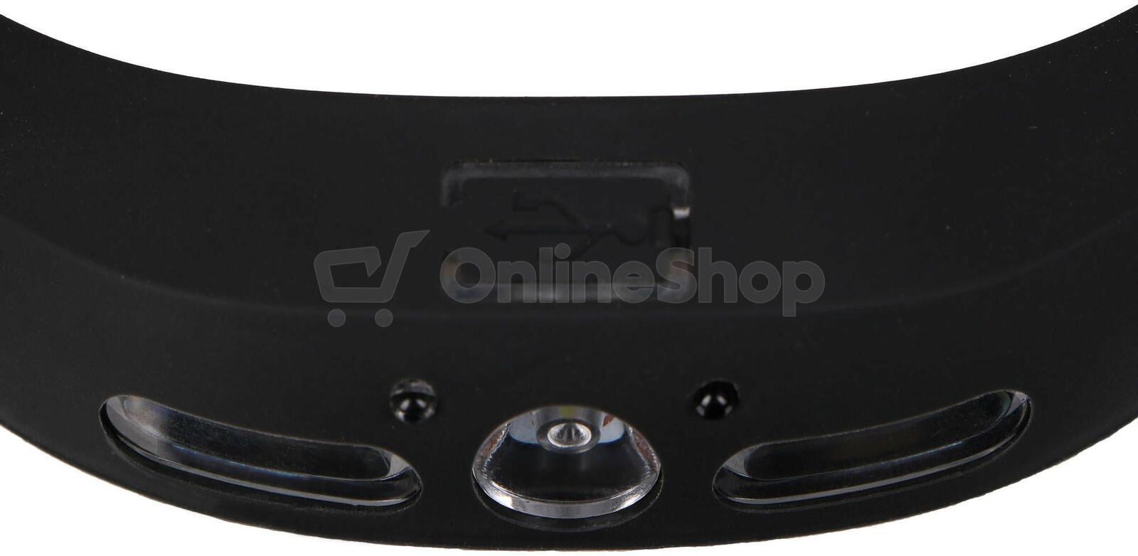 Čelovka s gumovým páskem a senzorem HEADLAMP SENSOR 1, 160 lm, XPG LED, COB, USB SIXTOL