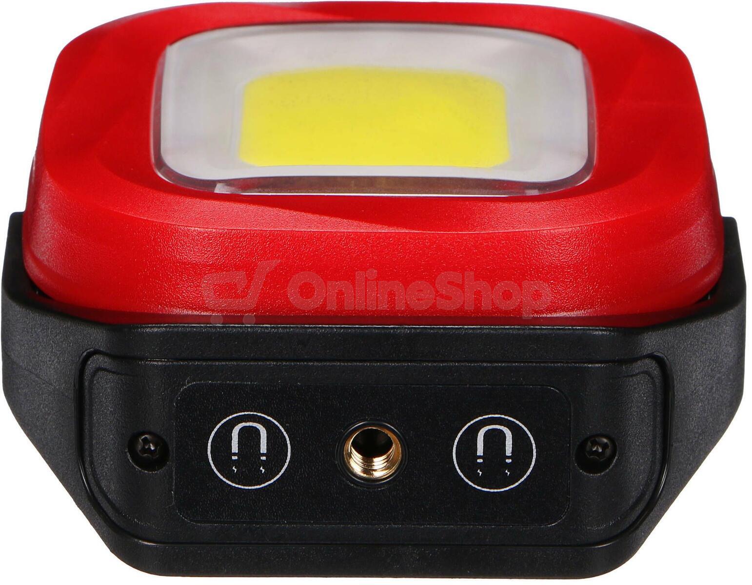Svítilna pracovní s magnetem LAMP WORK 1, 1000 lm, COB LED, USB SIXTOL