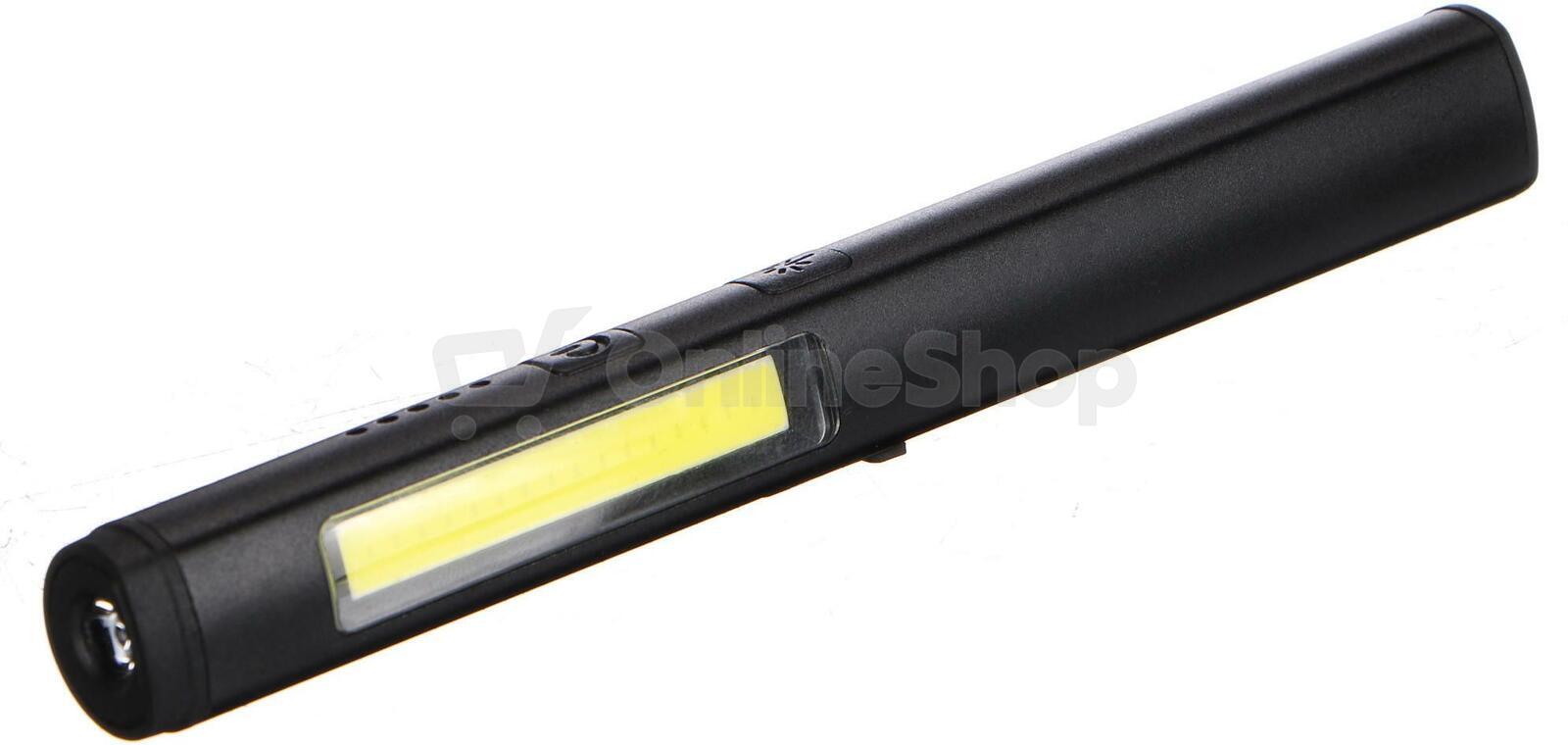 Svítilna multifunkční s laserem LAMP PEN UV 1, 450 lm, COB LED, USB SIXTOL