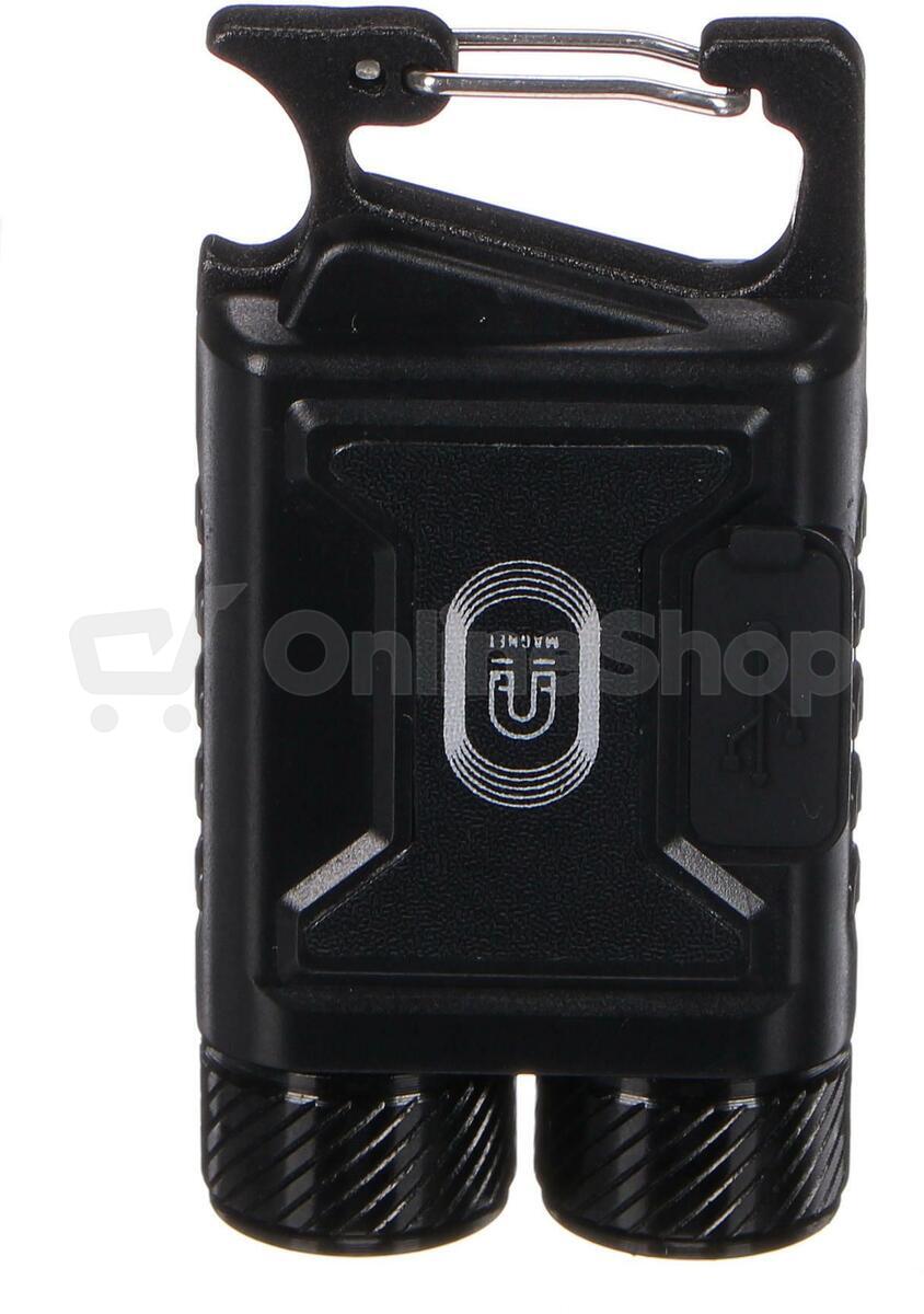 Svítilna multifunkční na klíče s magnetem LAMP KEY 1, 500 lm, COB LED, USB SIXTOL