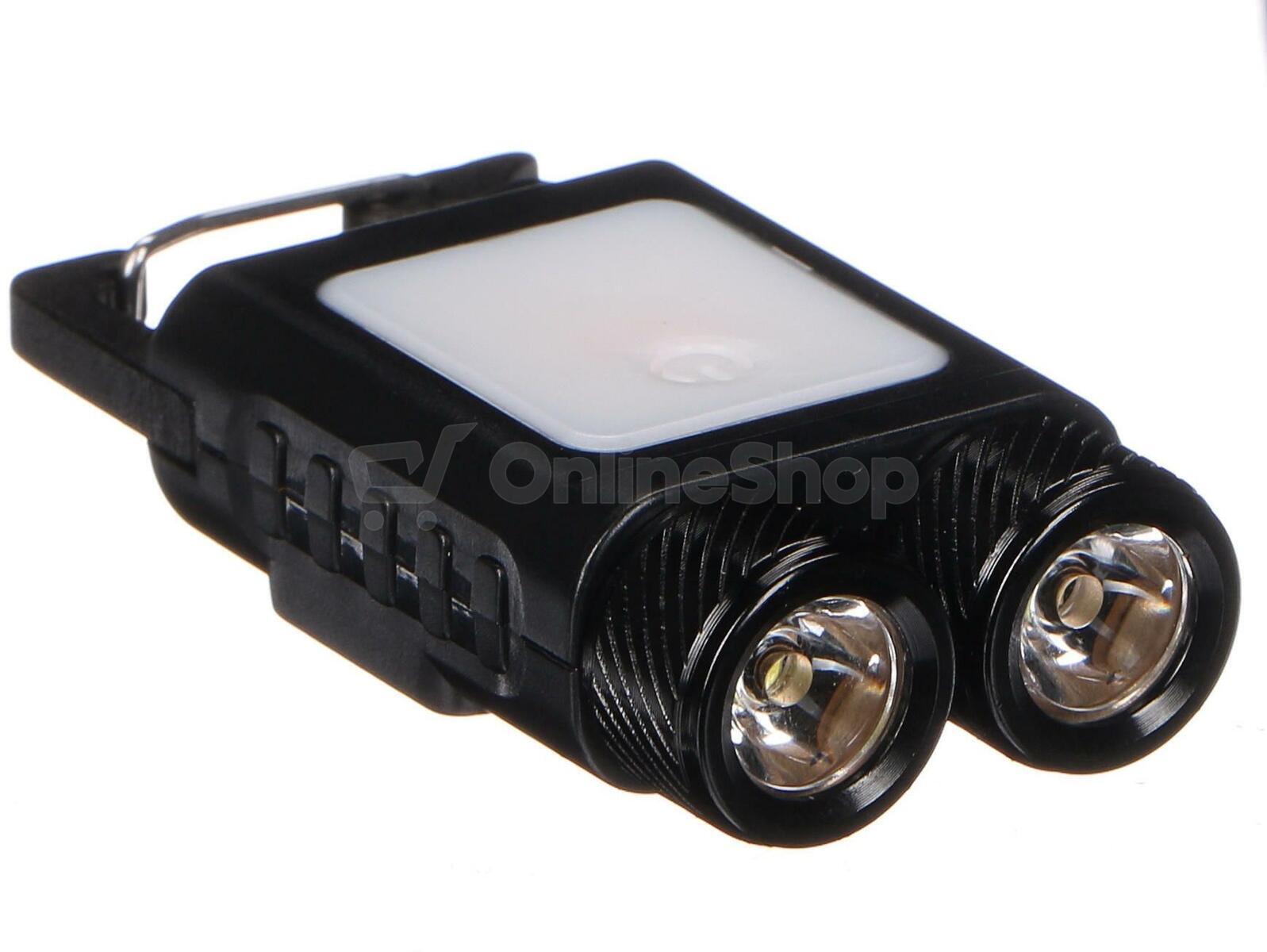 Svítilna multifunkční na klíče s magnetem LAMP KEY 1, 500 lm, COB LED, USB SIXTOL