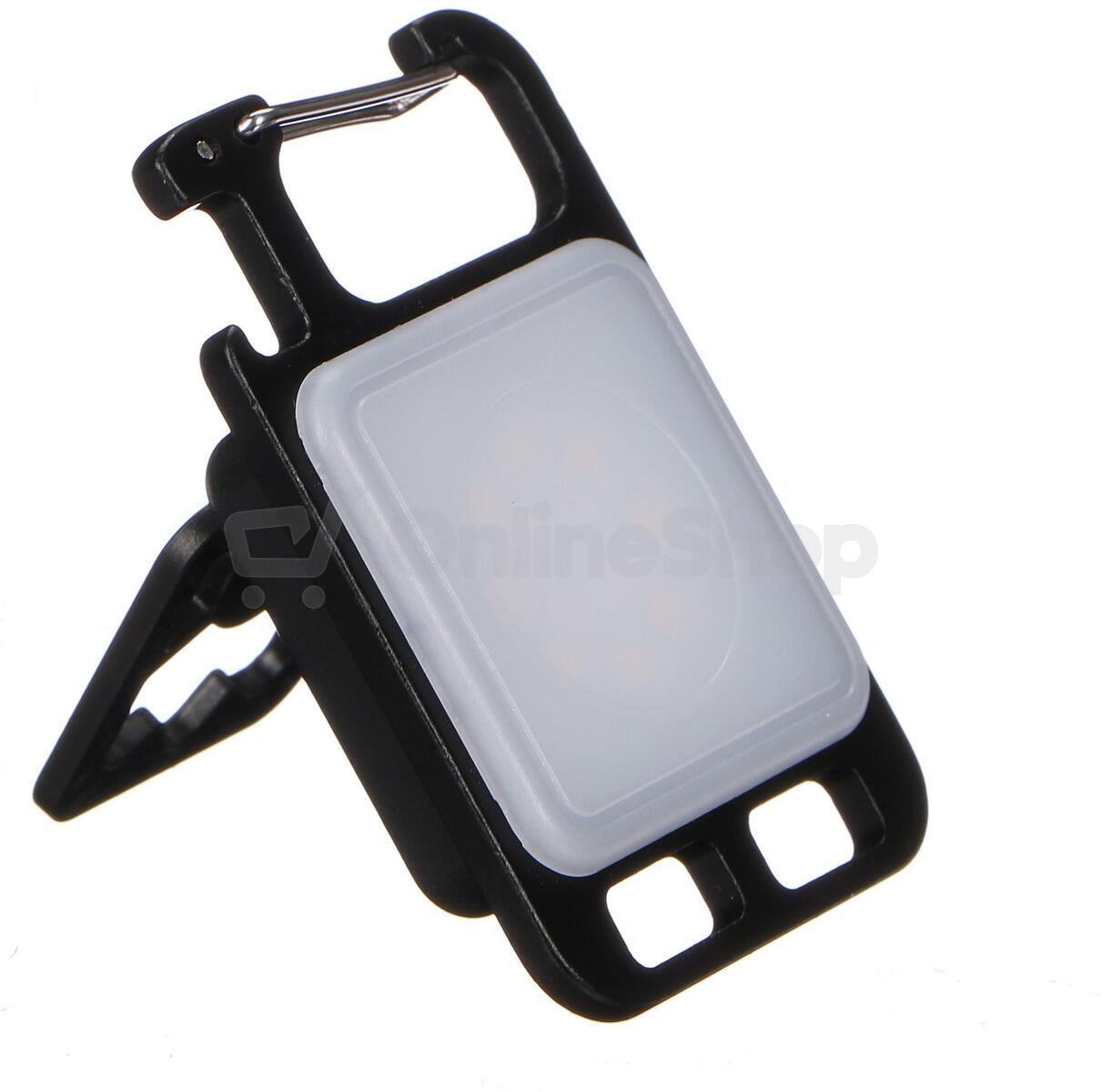 Svítilna multifunkční na klíče s magnetem LAMP KEY 3, 300 lm, LED, USB SIXTOL