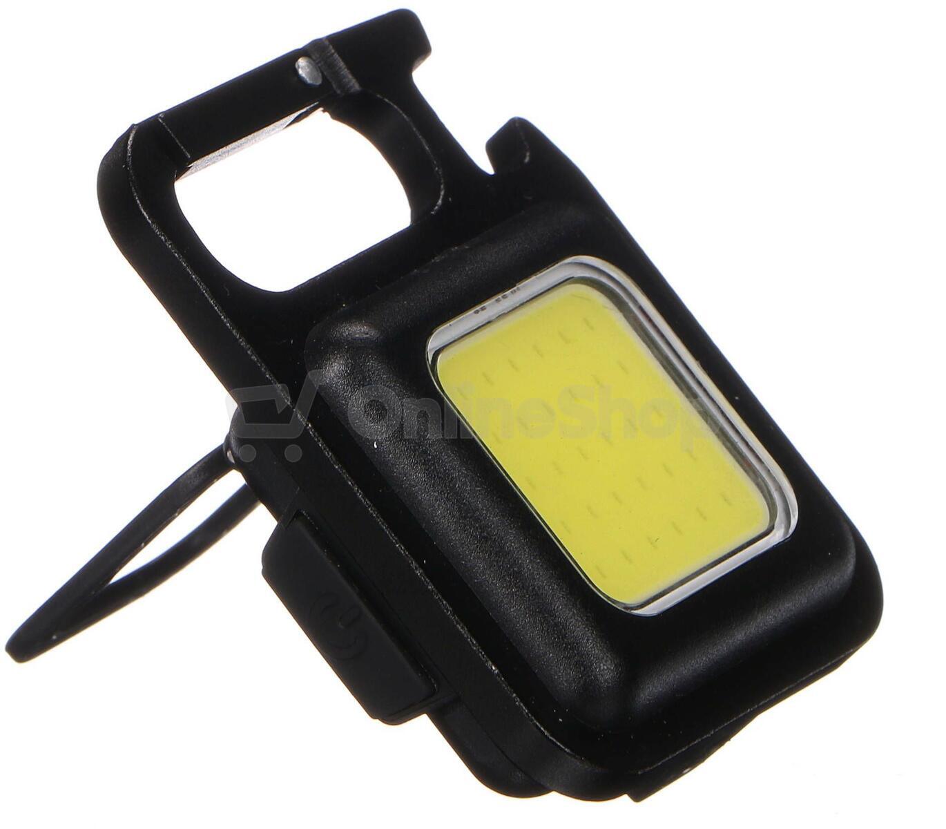 Svítilna multifunkční na klíče s magnetem LAMP KEY 4, 500 lm, COB LED, USB SIXTOL