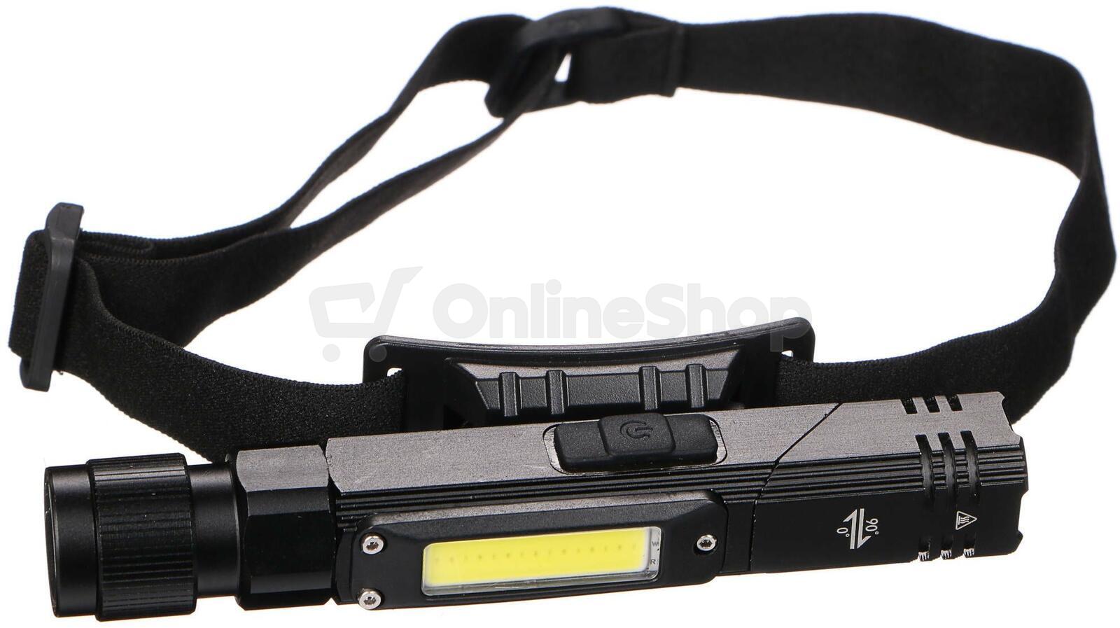 Svítilna pracovní s magnetem LAMP WORK 2, 150 lm, COB LED, USB SIXTOL