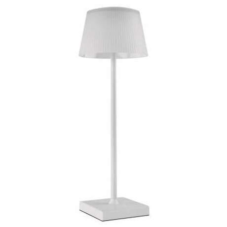 Emos LED stoln lampa KATIE, nabjec, bl (Z7630W)