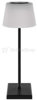 Emos LED stolní lampa KATIE, nabíjecí, černá (Z7630B)