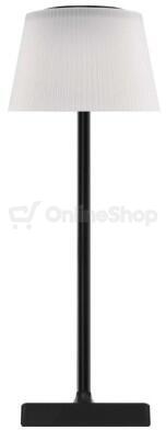 Emos LED stolní lampa KATIE, nabíjecí, černá (Z7630B)