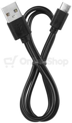 Emos LED stolní lampa KATIE, nabíjecí, černá (Z7630B)