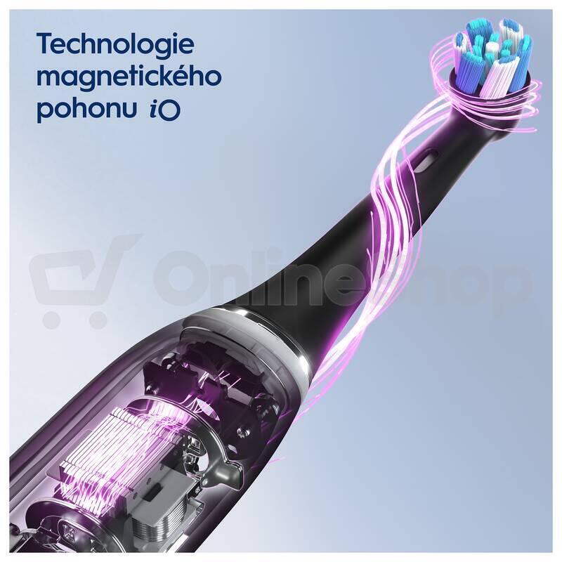 Elektrický zubní kartáček Oral-B iO3 Ice Blue, modrý