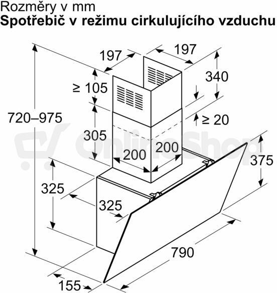 Odsavač par Bosch DWK85DK60