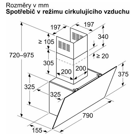 Odsavač par Bosch DWK85DK60