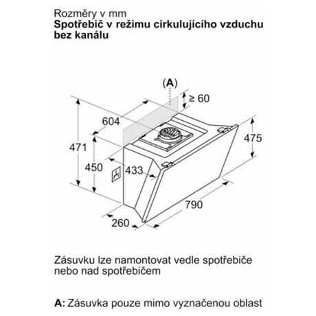 Odsava par Bosch DWK81AN60