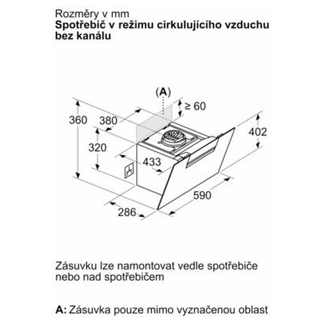 Odsava par Bosch DWK67FN20