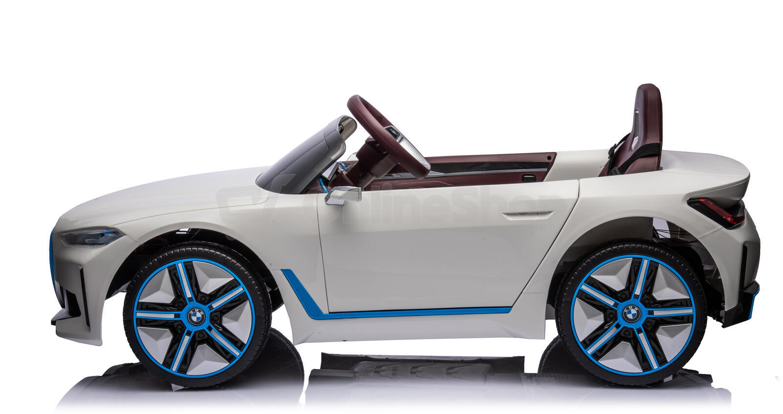 Dětské elektrické auto BMW i4 bílá/white ELJET