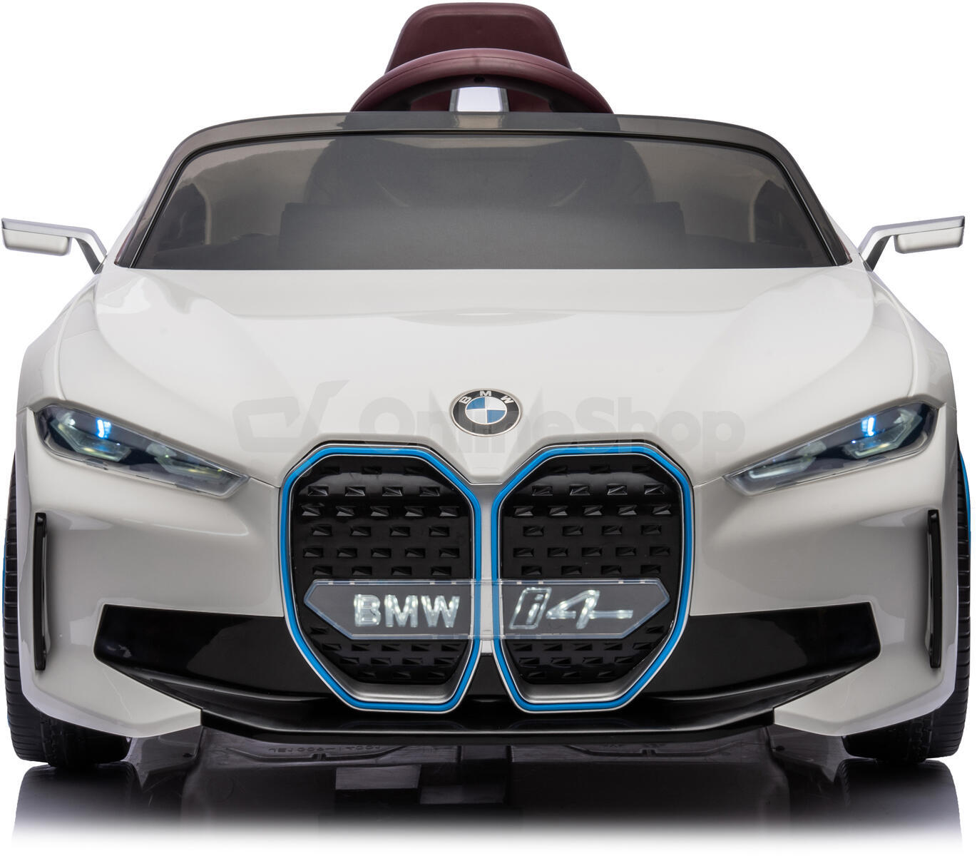 Dětské elektrické auto BMW i4 bílá/white ELJET