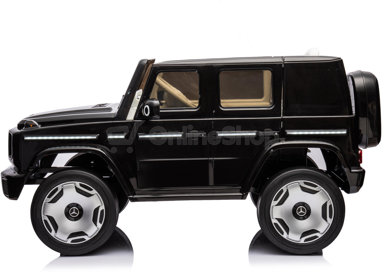 Dětské elektrické auto Mercedes EQG černá/black ELJET