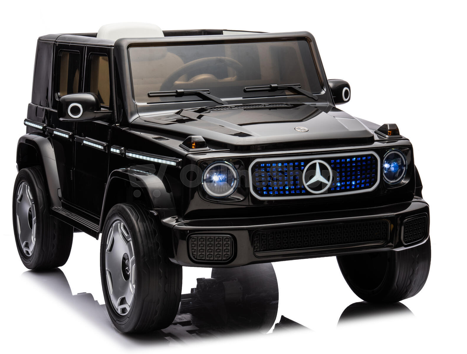 Dětské elektrické auto Mercedes EQG černá/black ELJET