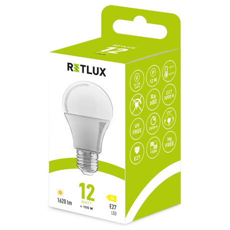 LED rovka Classic Retlux RLL 606 A60 E27