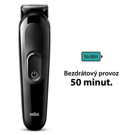 Zastřihovač multifunkční Braun Series 3 MGK3410, 6 v 1
