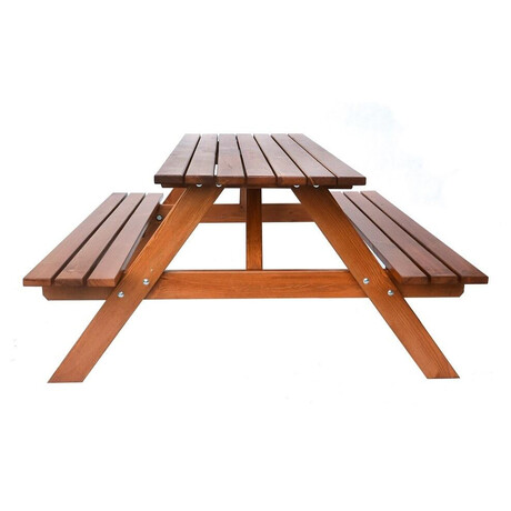 PIKNIK zahradn set devn - 200 cm - lakovan Rojaplast