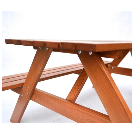 PIKNIK zahradn set devn - 200 cm - lakovan Rojaplast