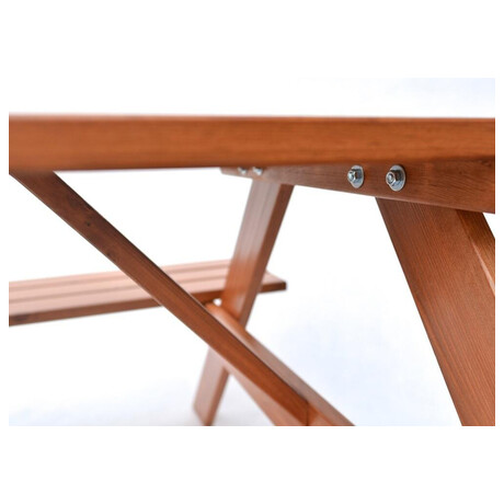 PIKNIK zahradn set devn - 200 cm - lakovan Rojaplast