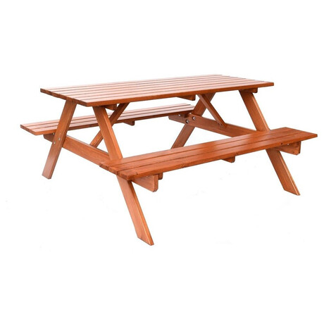 PIKNIK zahradn set devn - 200 cm - lakovan Rojaplast