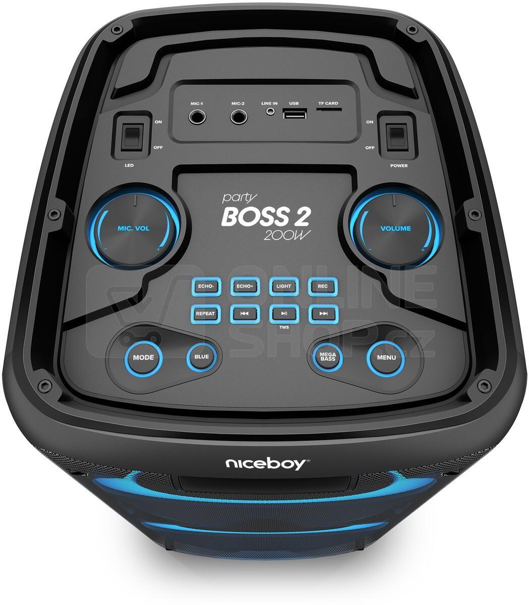Reproduktor Niceboy PARTY Boss 2