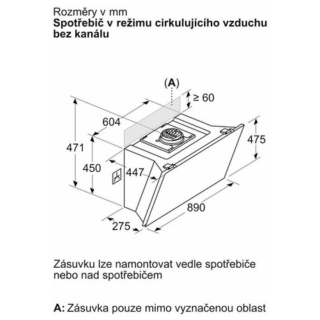 Odsava par Bosch DWK91LT60