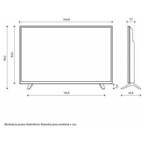 LED televize Panasonic TX 65MX950E