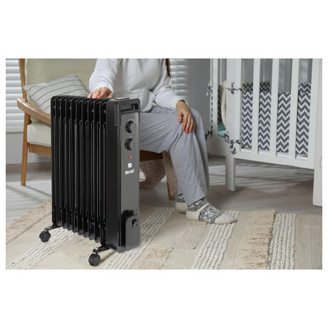G21 Merapi černý, 11&nbsp;žeber, 2500 W (foto 8)